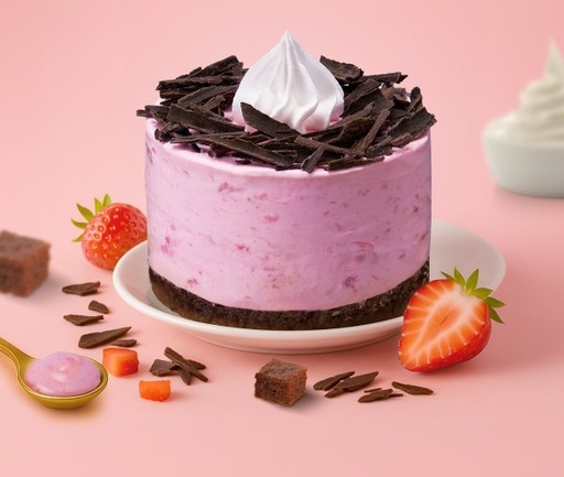 Strawberry Mousse Cake