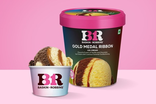 Gold Medal Ribbon Ice Cream
