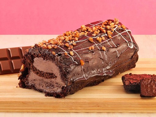 Mississippi Mud Roll Cake