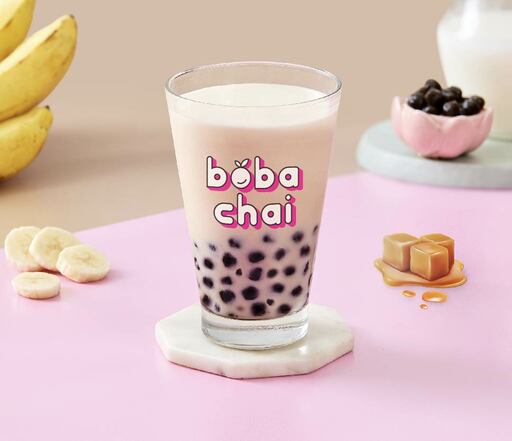 Banana Toffee Boba