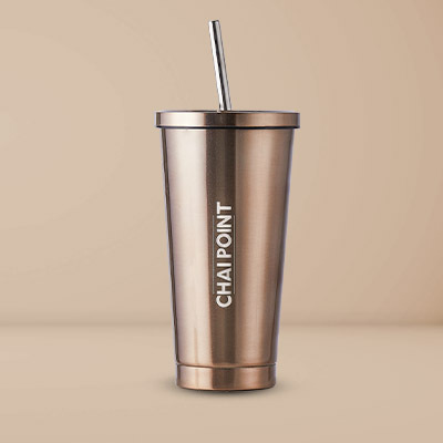 Metallic Sipper Tumbler