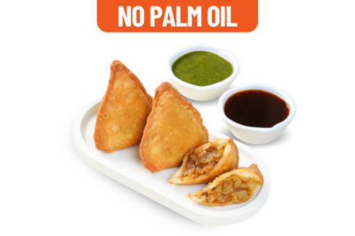 Tadka Onion Samosa -Multigrain(4 Pcs)