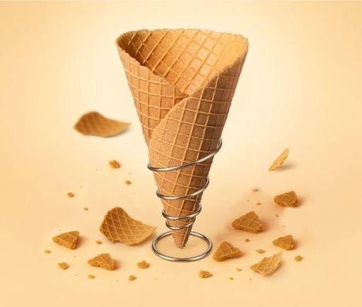 Waffle Cone - Vanilla