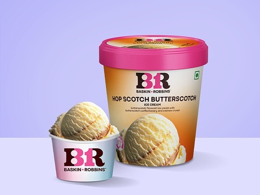 Hop Scotch Butterscotch Ice Cream (Tub)