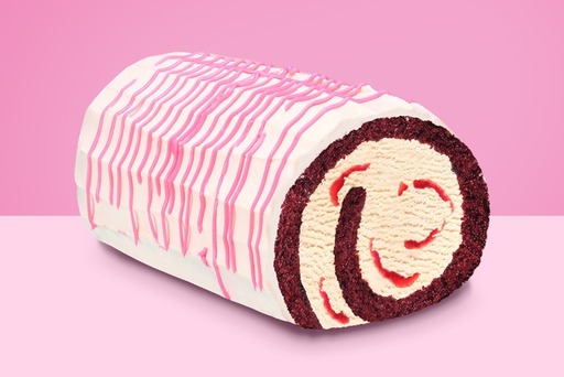Red Velvet Roll Cake