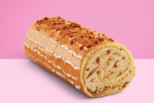Biscoff Roll Cake