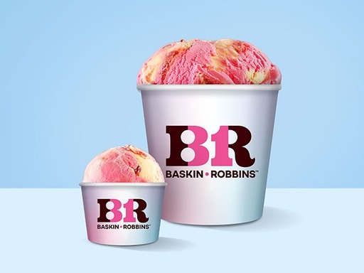 Banana 'N Strawberry Ice Cream (Regular Scoop)