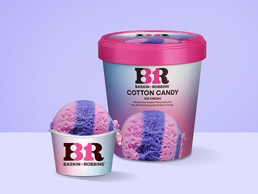 Cotton Candy Ice Cream