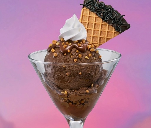 Chocolate & Roasted Hazelnut Gelato Sundae