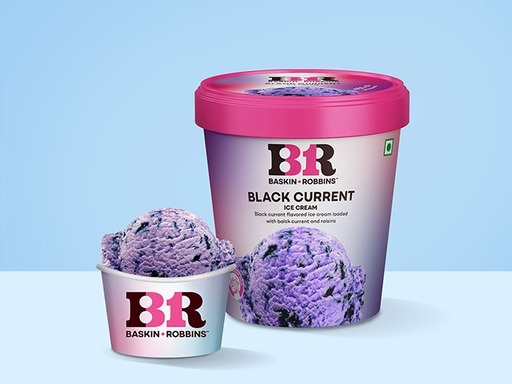 Black Currant Ice Cream (Tub)