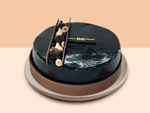 Hazelnut Chocolate Mousse Ice Cream Cake (1200 Gms)