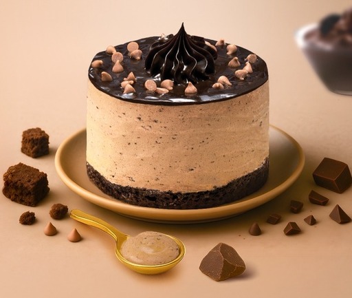 Chocolate Truffle Mousse Cake