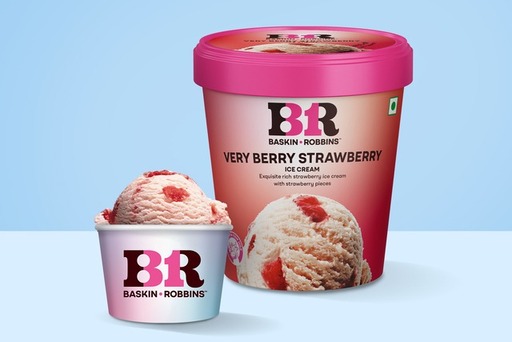 Very Berry Strawberry Ice Cream (Regular Scoop)