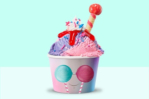 Lollipop Sundae