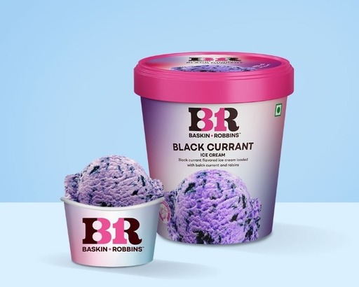 Black Currant Ice Cream (Regular Scoop)