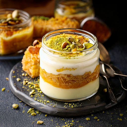 Kunafa Crumble Rabri