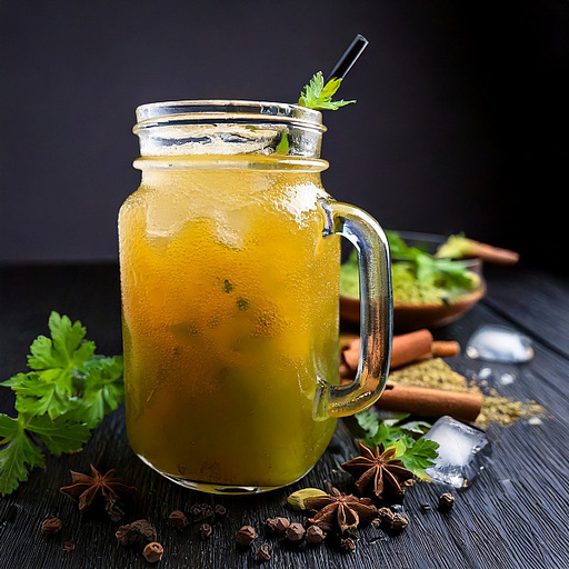Jeera Masala Cooler [450 Ml Mason Jar]