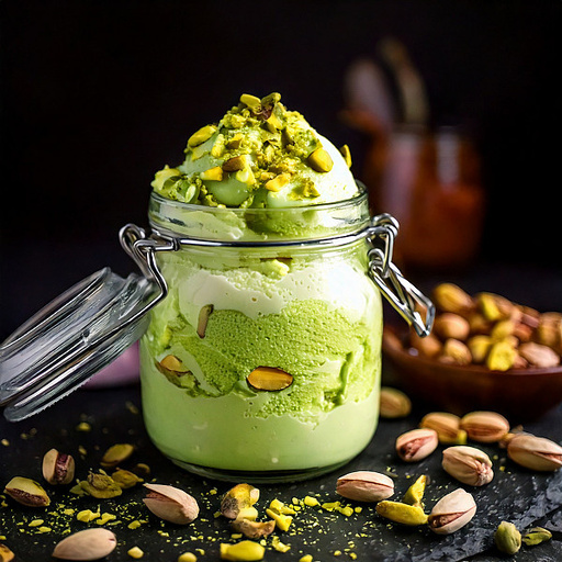 Kunafa Pistachio Sundae