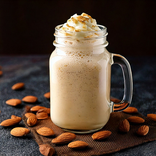Badam Shake [450 Ml Mason Jar]