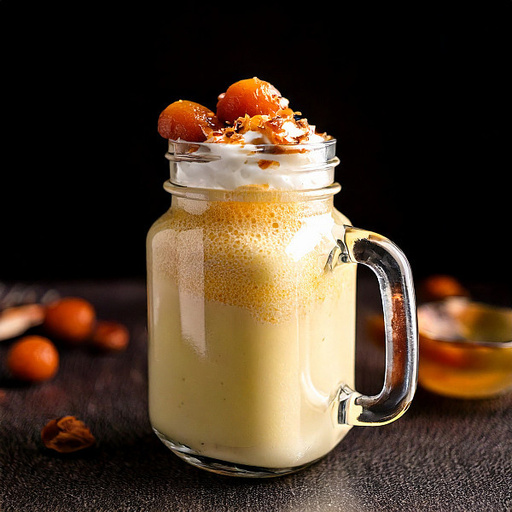 Gulab Jamun Shake [450 Ml Mason Jar]