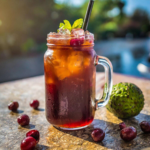 Jamun Mocktail [450 Ml Mason Jar]