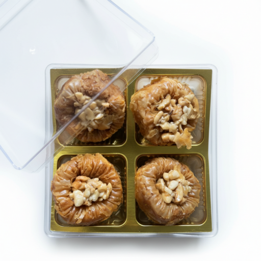 Solo Indulgence Baklava Gift Box - 4 Cavity Square [1 Variant]