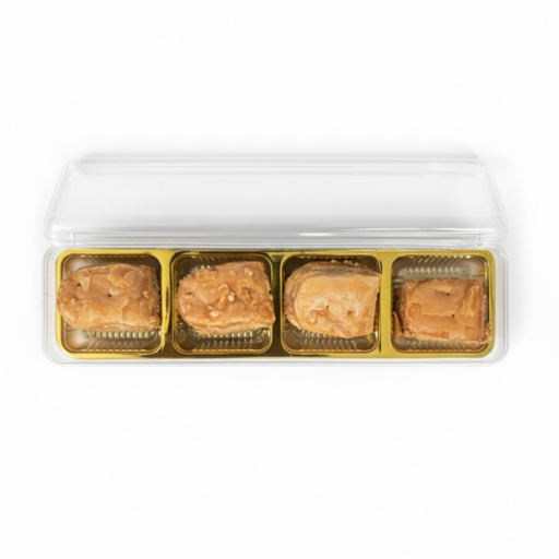 Solo Elegance Baklava Gift Box - 4 Cavity Long [1 Variant]