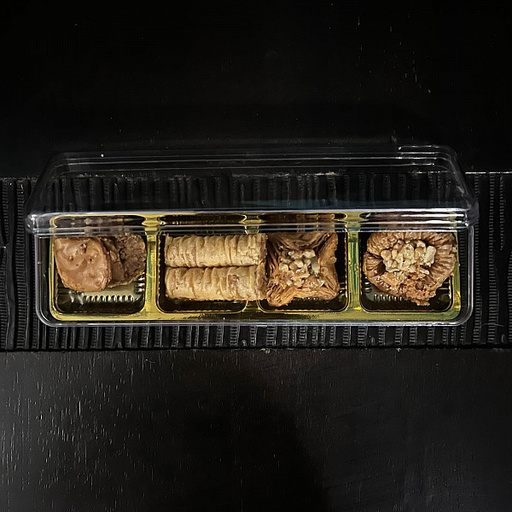 Flavor Quartet Baklava Gift Box - 4 Cavity Long [4 Variants]