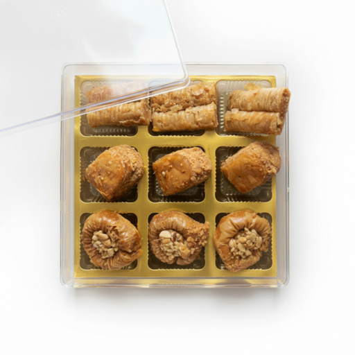 Signature Selection Baklava Gift Box - 9 Cavity Square [3 Variants]