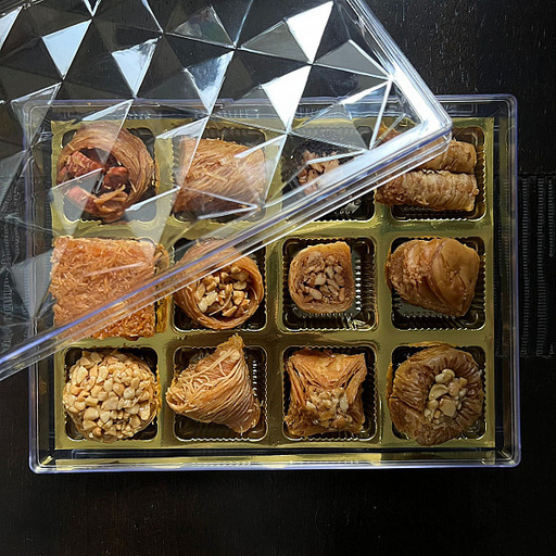 Ultimate Sampler Baklava Gift Box - 12 Cavity Recta [12 Variants]