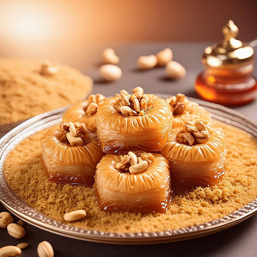 Cashew Ring Baklava