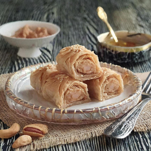 Cashew & Almond Crossole Baklava