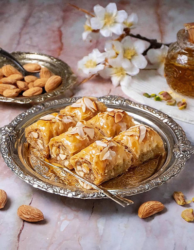 Cashew Turkish Roll Baklava