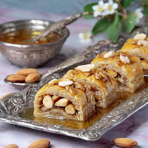 Almond Kitta Baklava