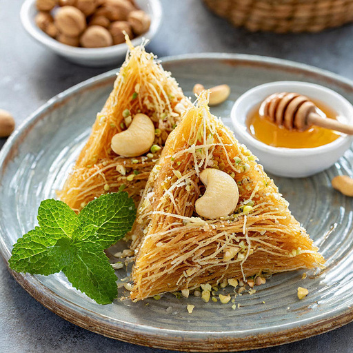 Cashew Younani Kunafa Baklava