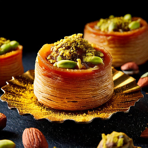 Anjeer Oshe Bul Bul Kunafa Baklava