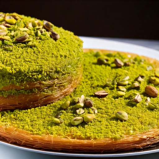 Pistachio Kunafa [5" 220 Gms]