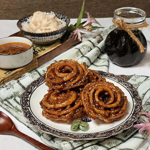 Desi Ghee Gur Jalebi