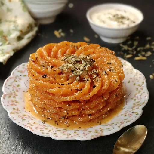 Rabri Jumbo Jalebi [Jaleba]