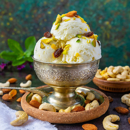 Kaju Kishmish Ice Cream