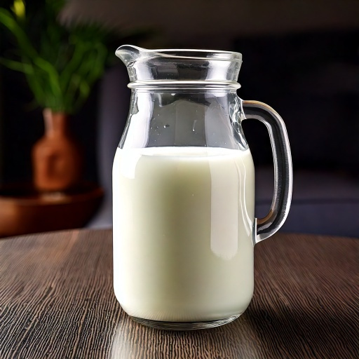 Plain Cold Milk [450 Ml Mason Jar]