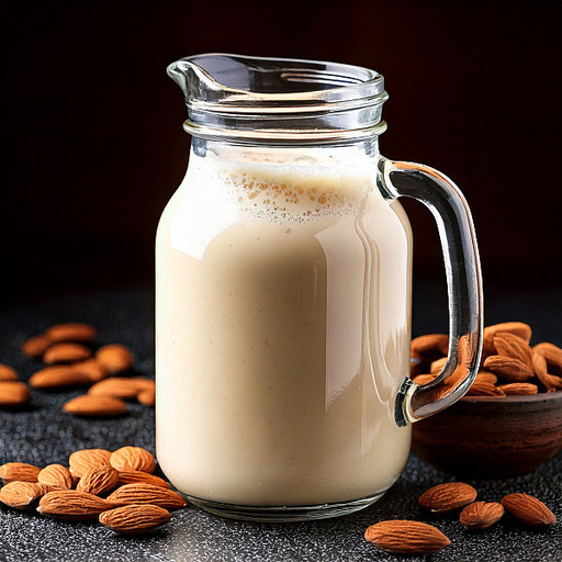 Badam Milk [450 Ml Mason Jar]