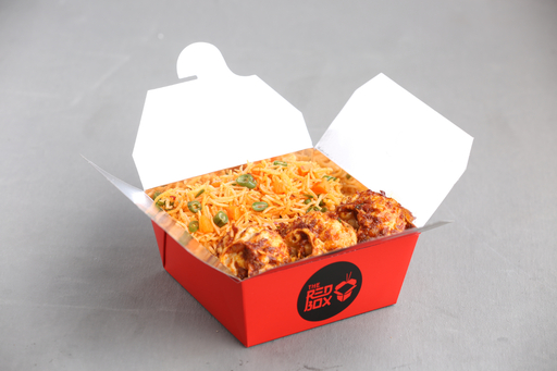 Veg Schezwan Fried Rice With Vegetable Schezwan Momo