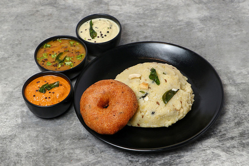 Pongal Vada Combo (Pongal + Medhu Vada 1 Pcs)