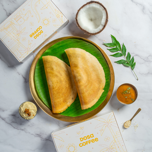 Spicy Coconut Ghee Roast Dosa